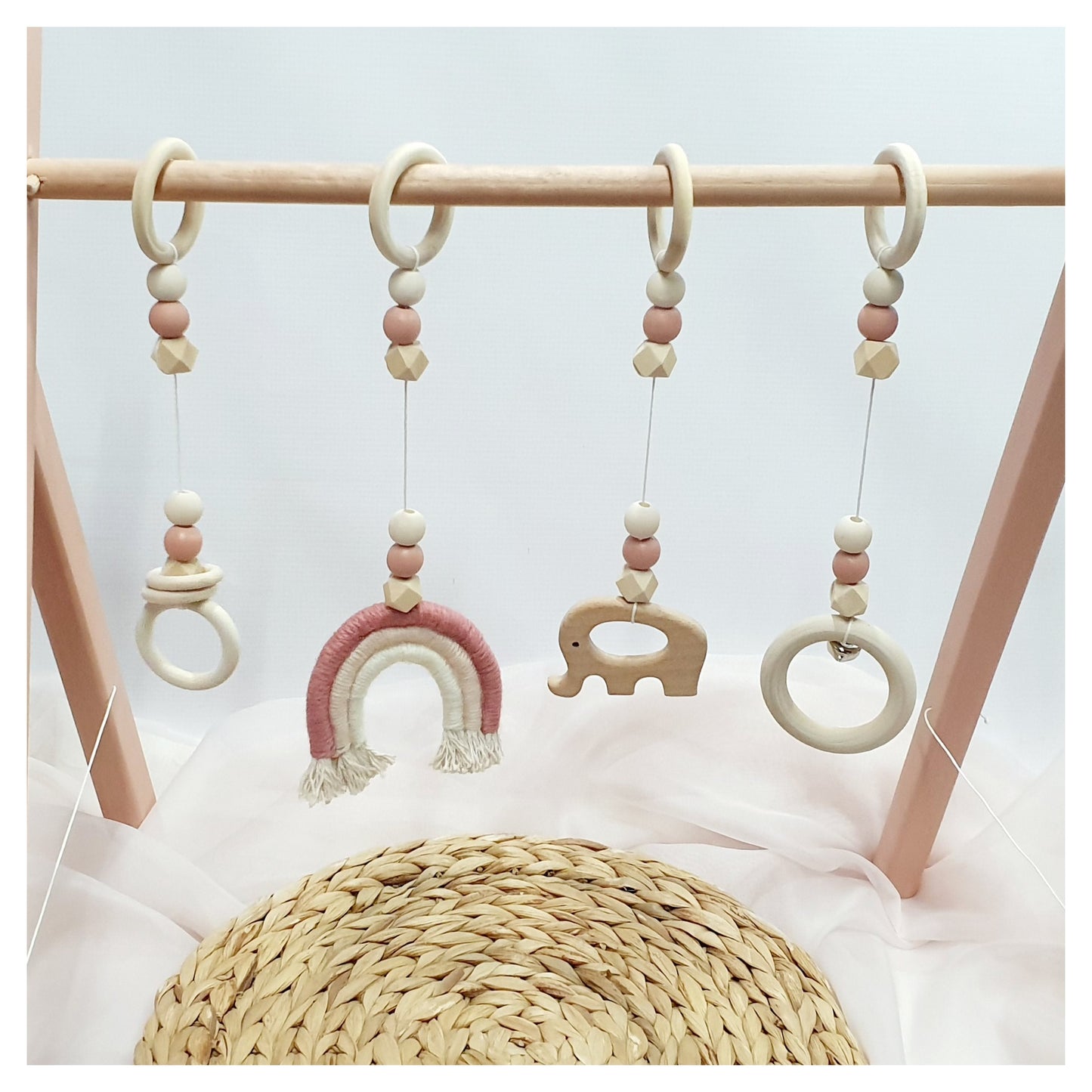 Simplistic Macrame Dangle Set