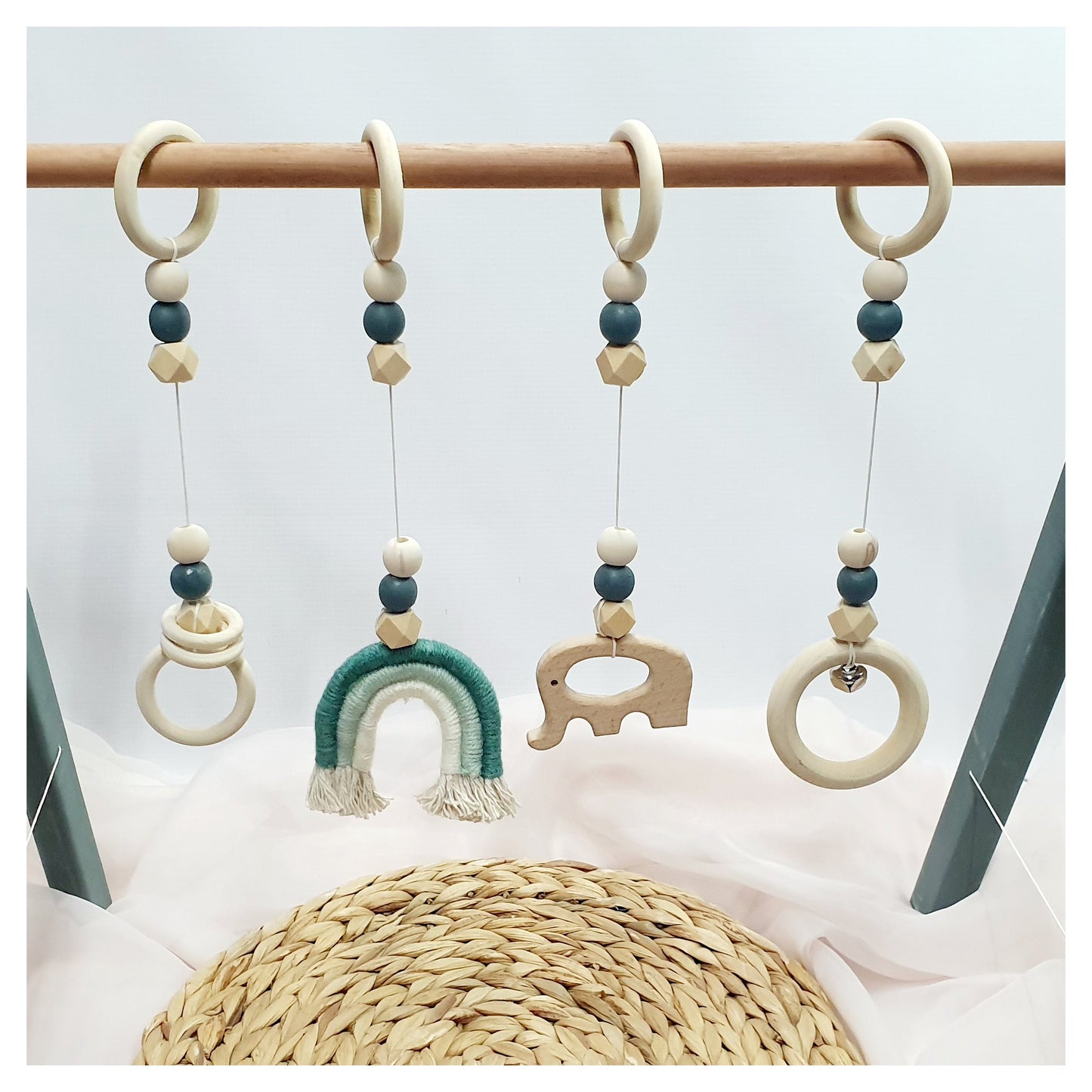 Simplistic Macrame Dangle Set