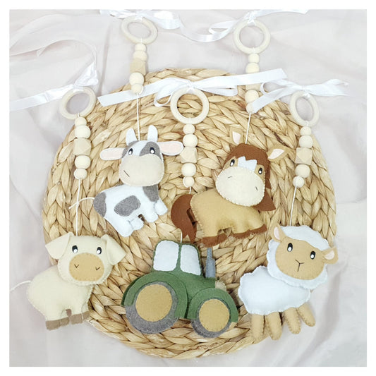 Oh So Cute Farm Dangle Set