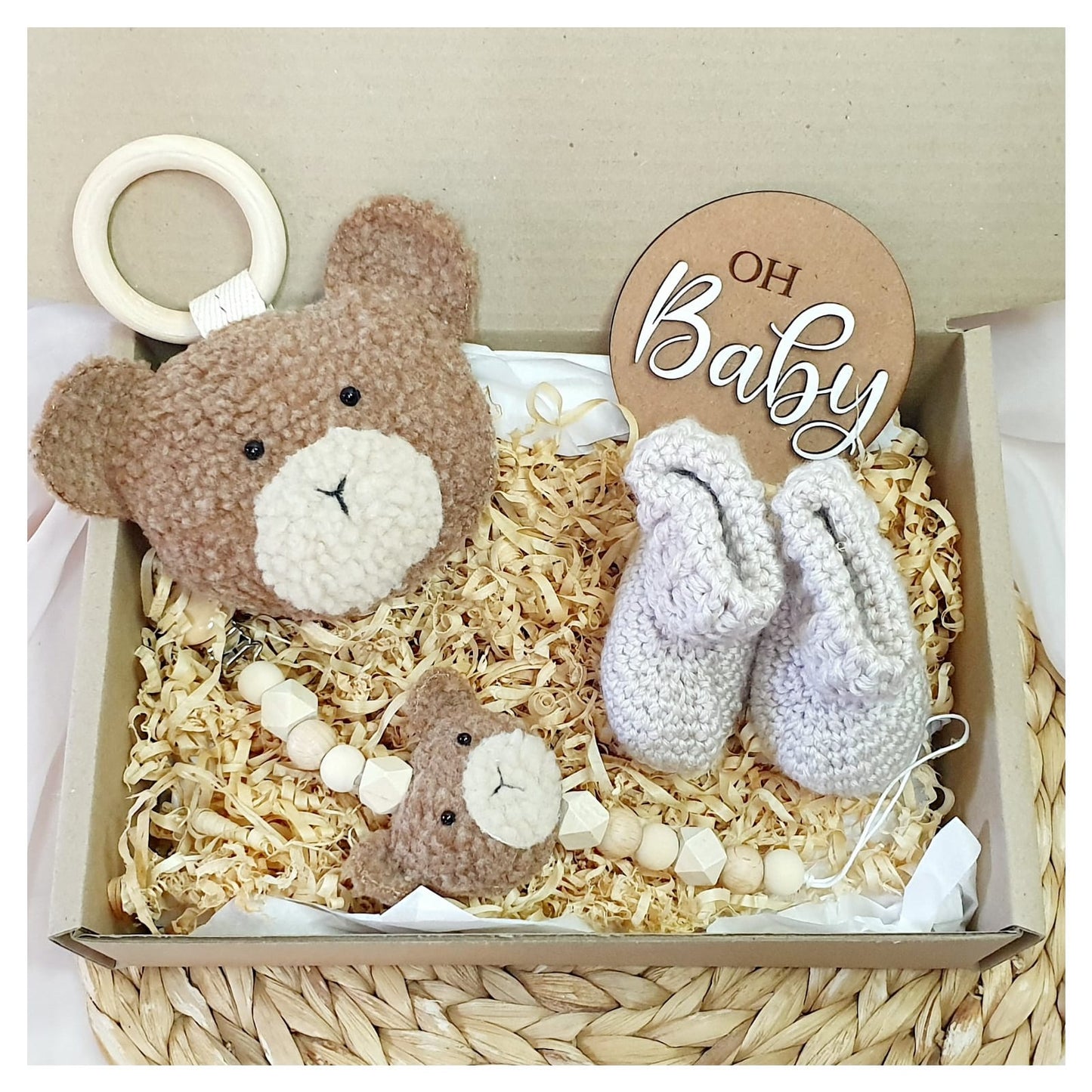 Bear Boucle Gift Box