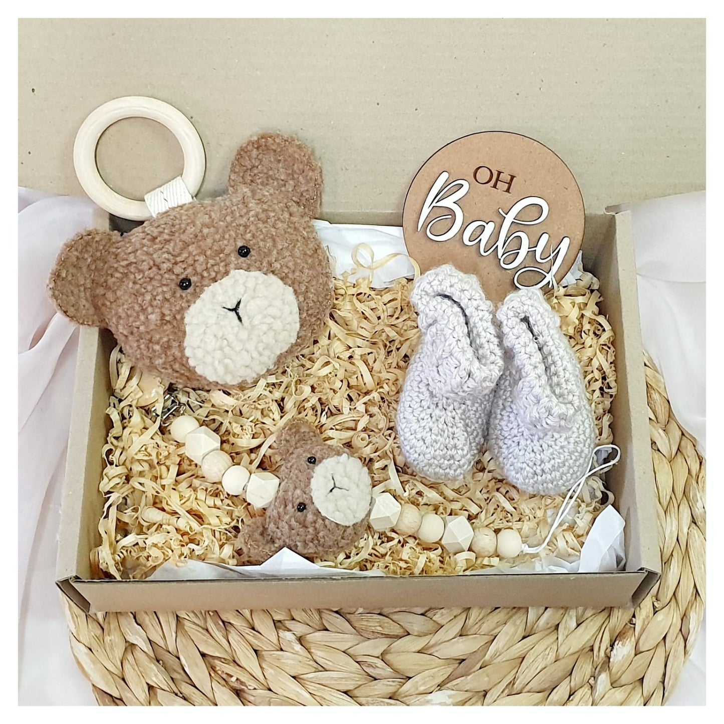 Bear Boucle Gift Box