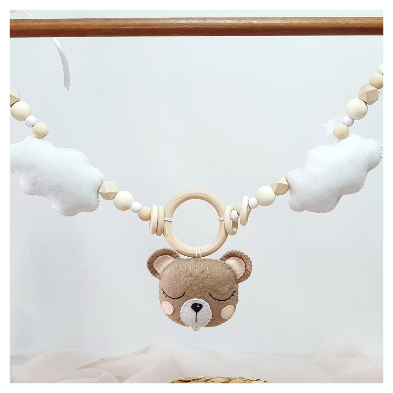 Oh So Cute Bear Pram Dangle