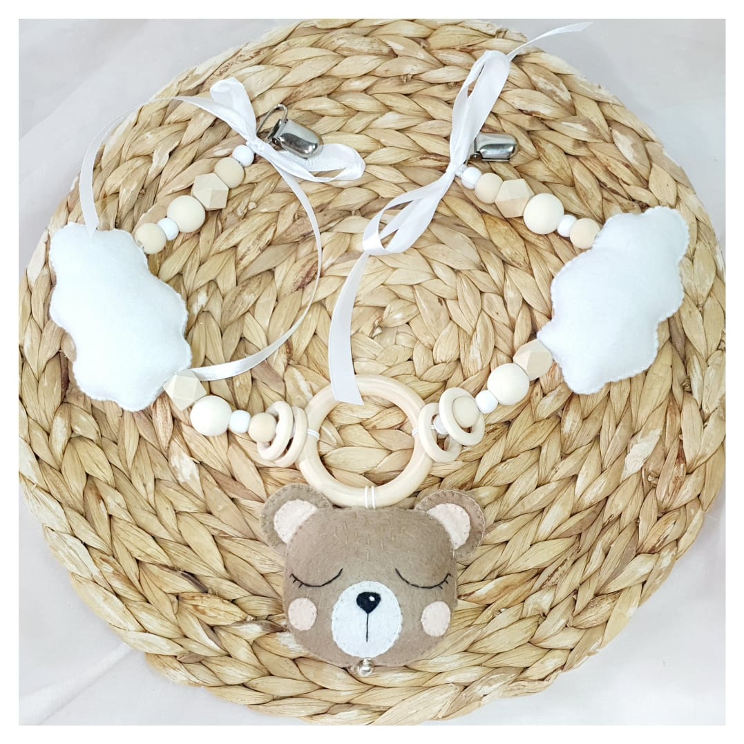 Oh So Cute Bear Pram Dangle
