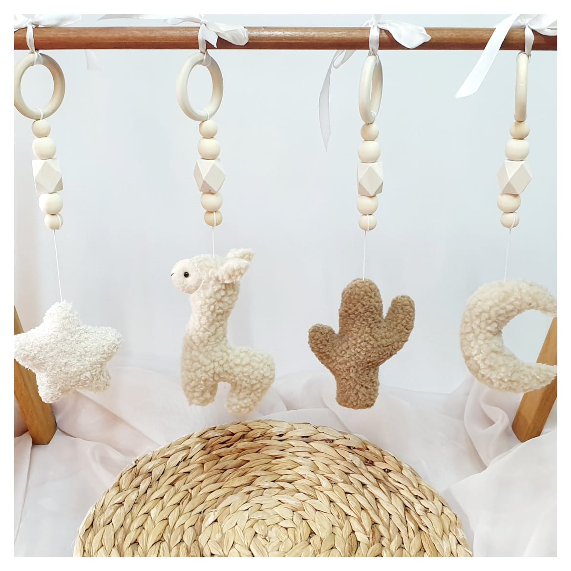 Boucle Lama Play Gym Dangle Set