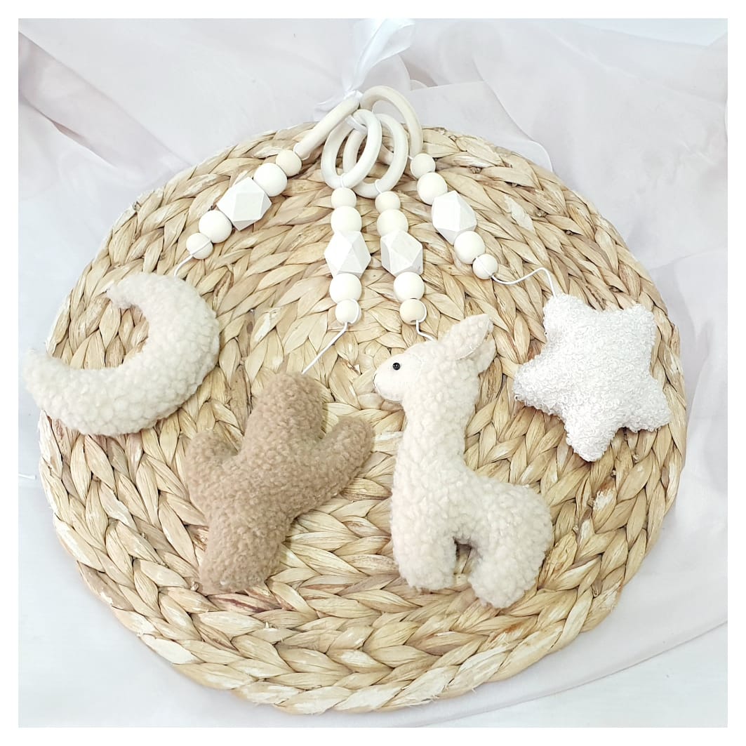 Boucle Lama Play Gym Dangle Set