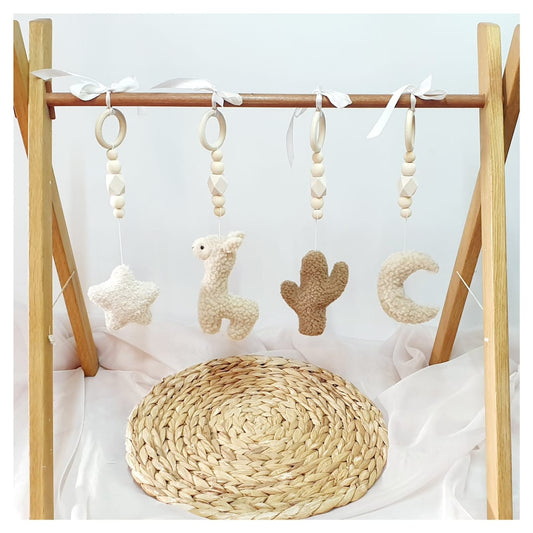 Boucle Lama Play Gym Dangle Set
