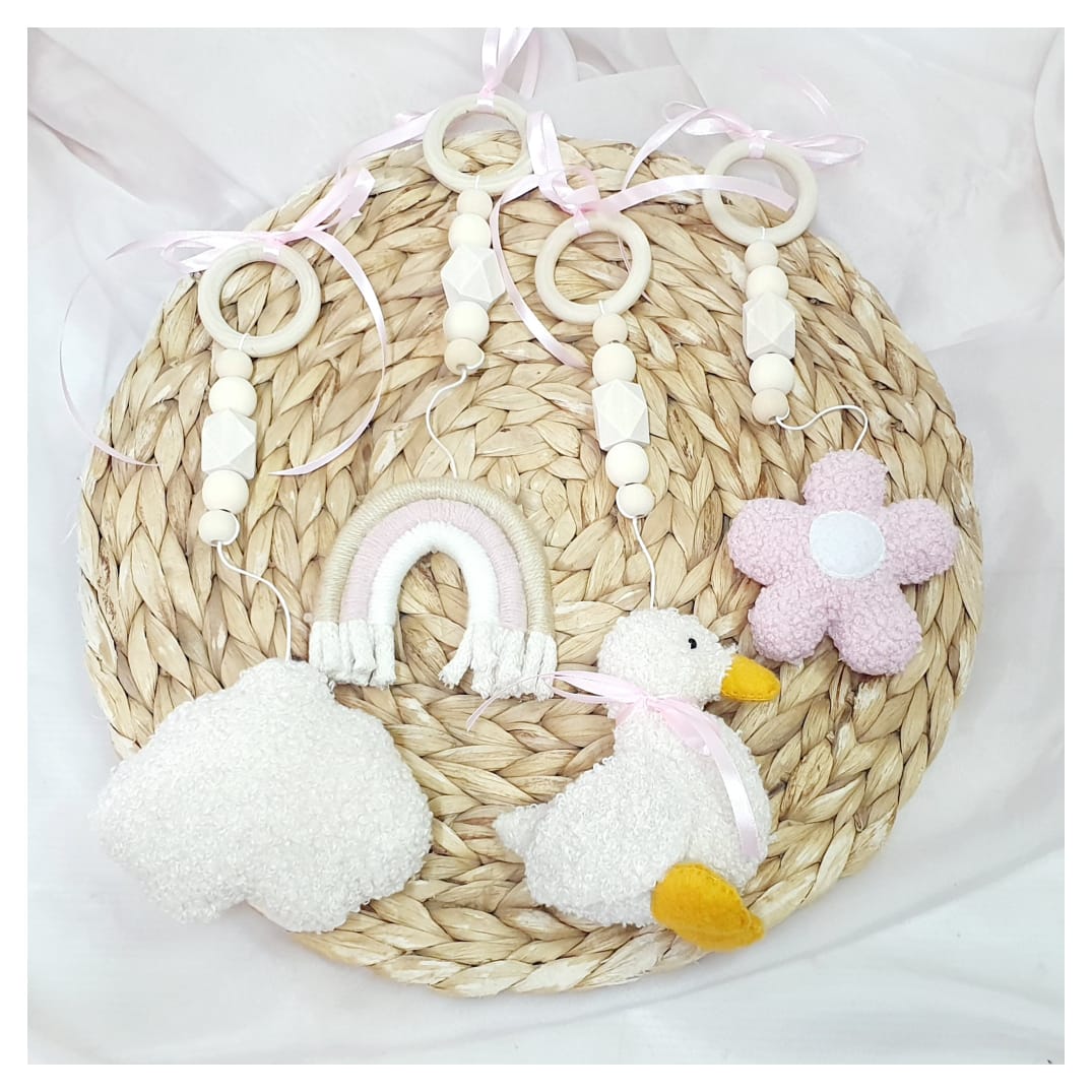 Boucle Daisy Duck Play Gym Dangle Set