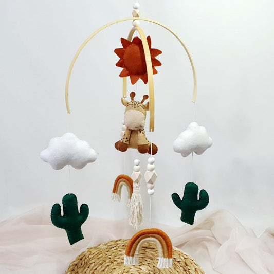 Boho Giraffe Mobile