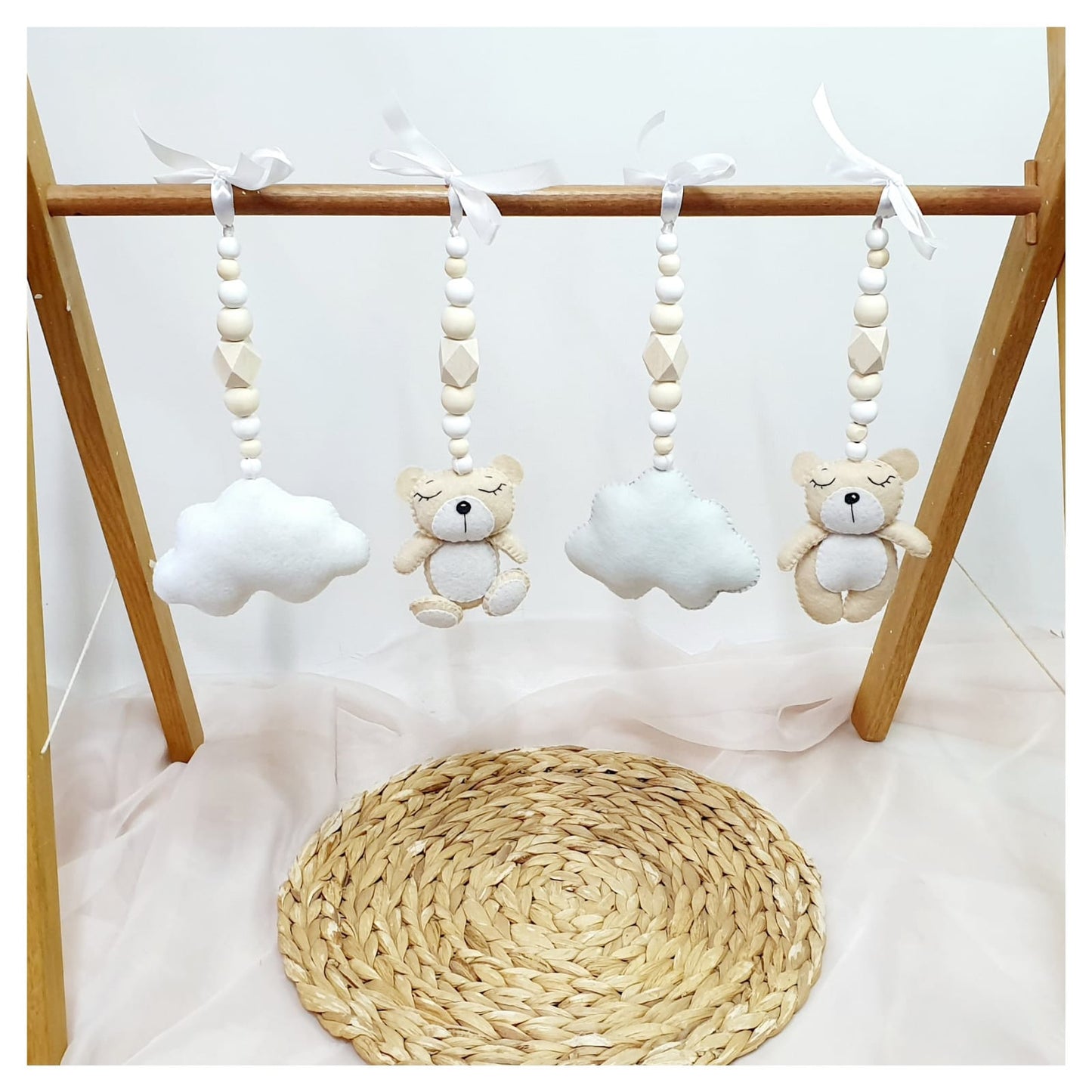 Oh So Dreamy Bear Play Gym Dangles