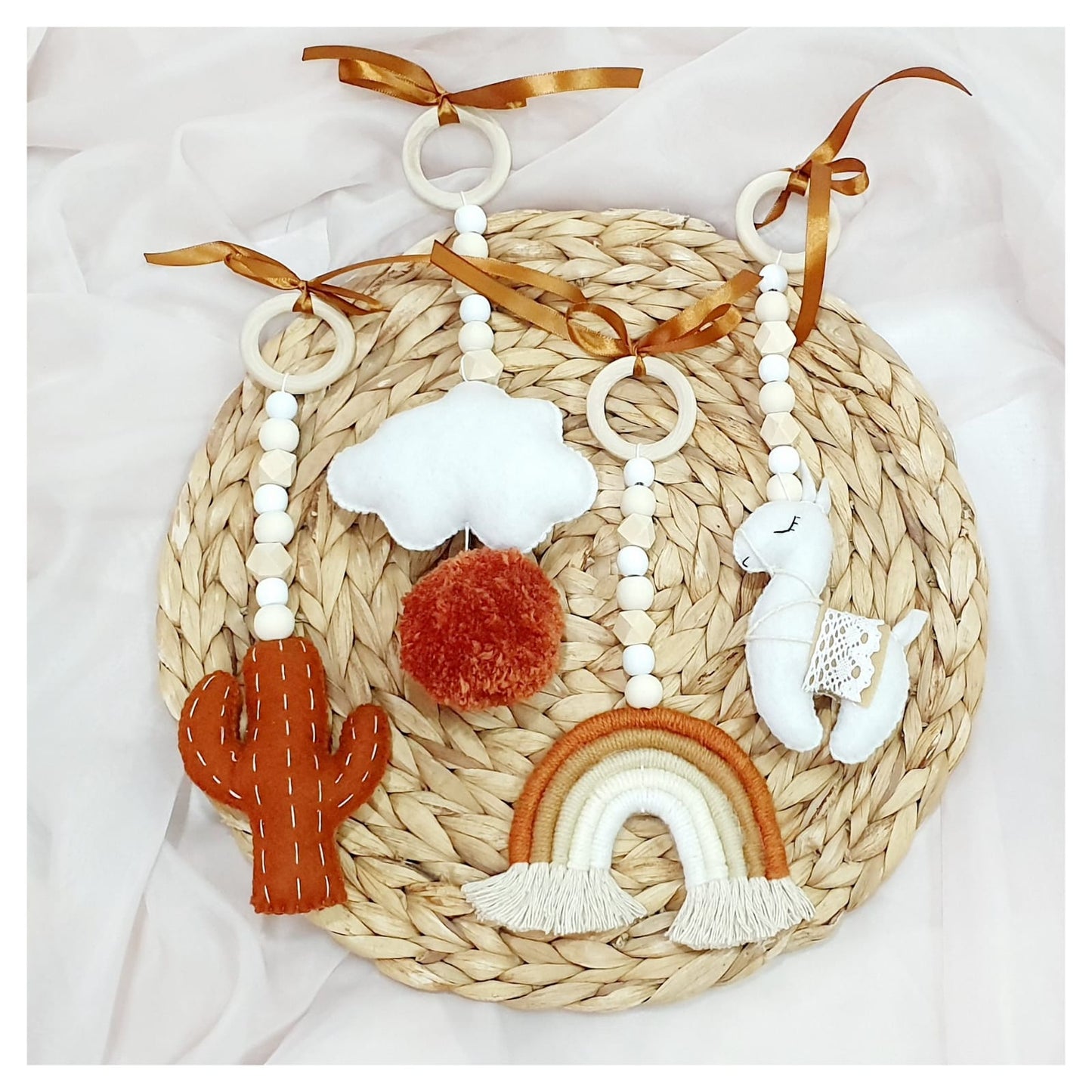 Lama & Pom Pom Dangles