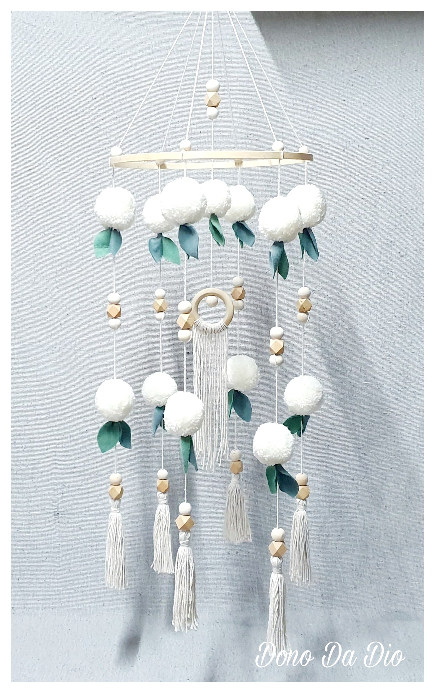 Pom Pom Boho Mobile