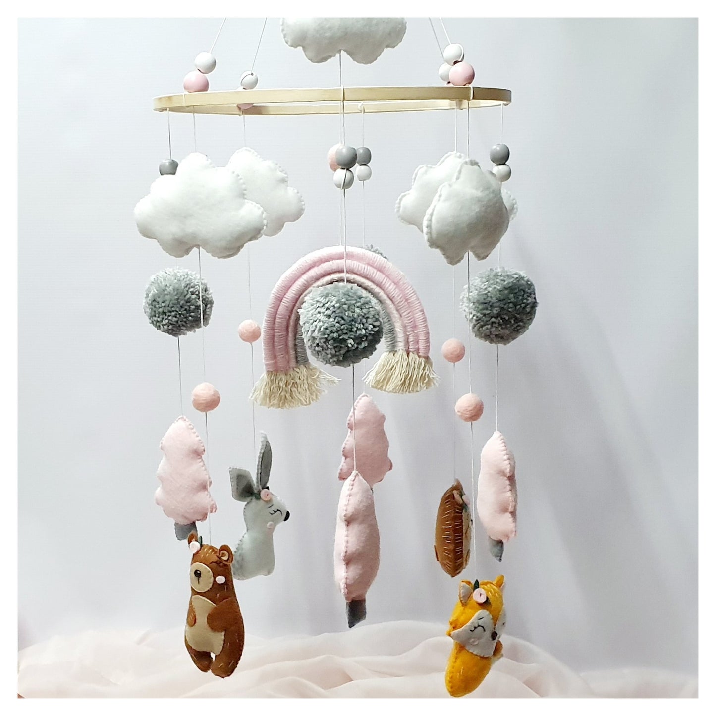 Boho Woodlands Mobile