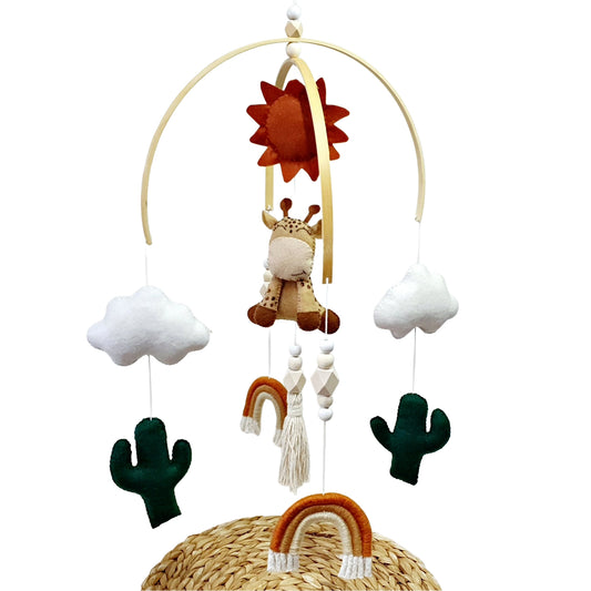 Boho Giraffe Mobile