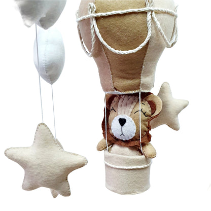 Lion Hot Air Balloon Mobile