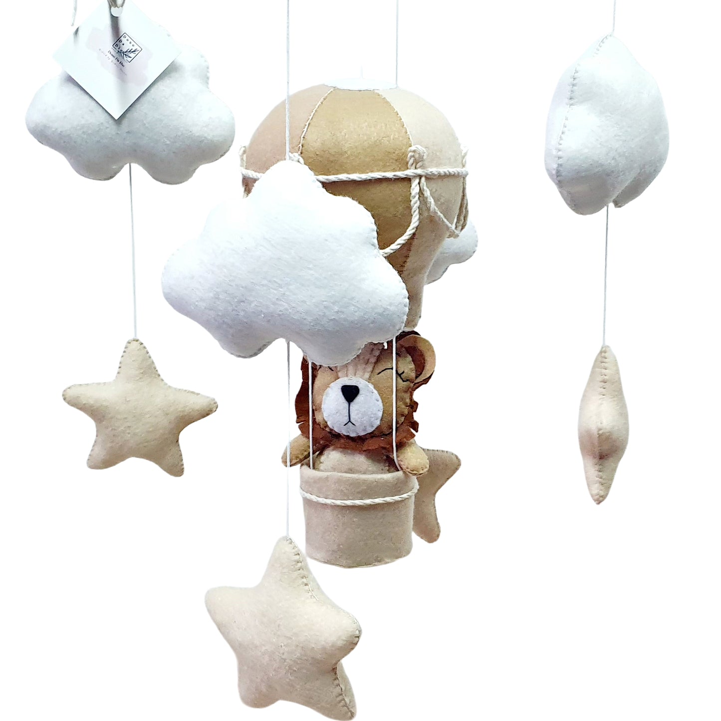 Lion Hot Air Balloon Mobile