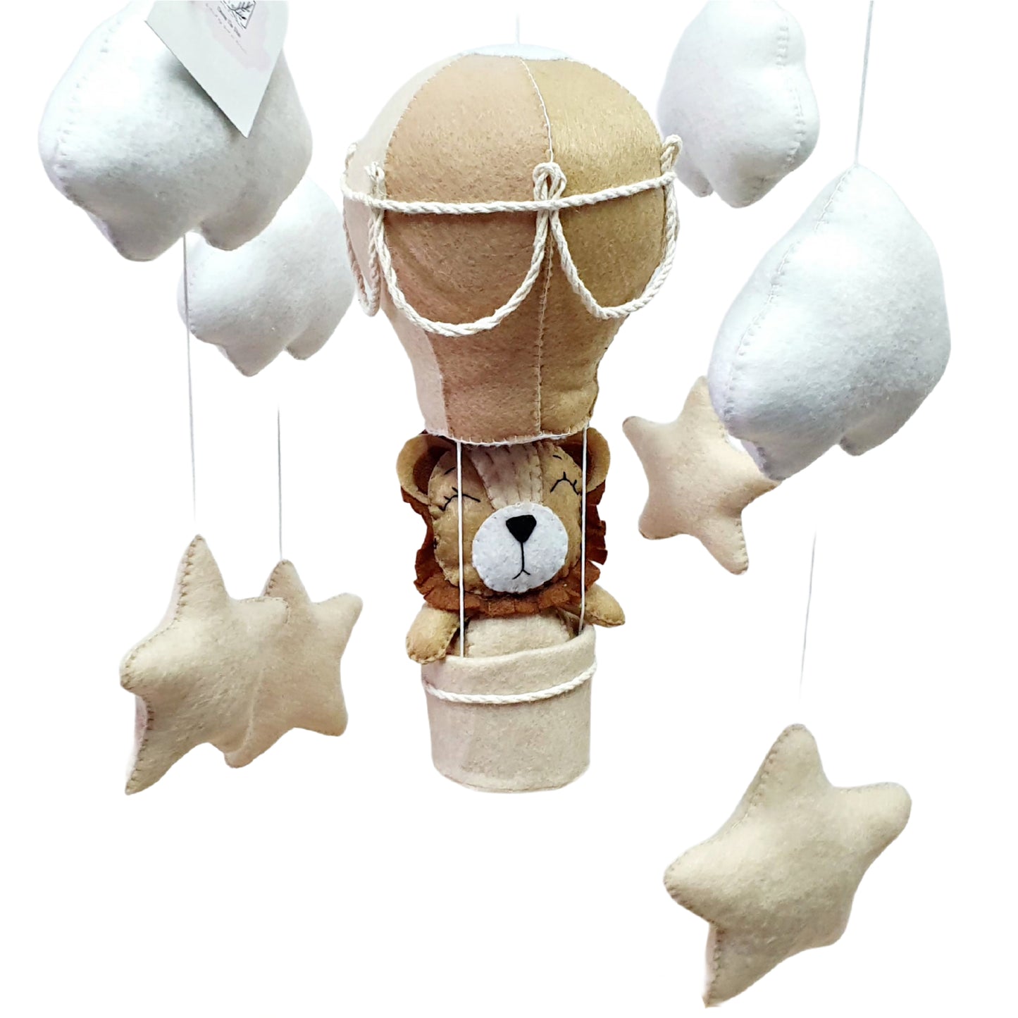 Lion Hot Air Balloon Mobile
