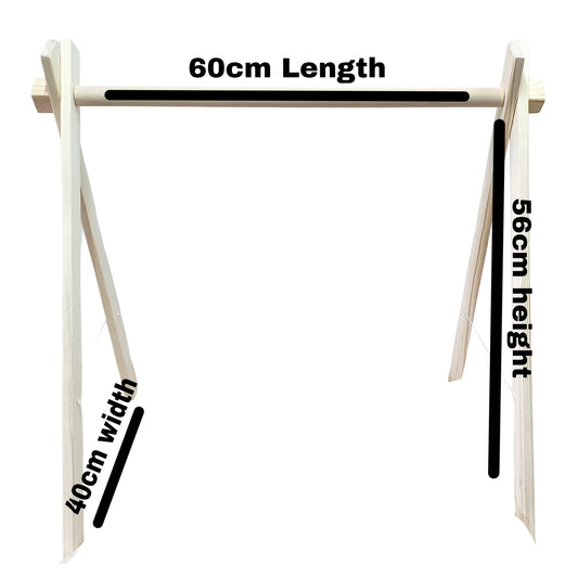 Pine Wood Play Gym