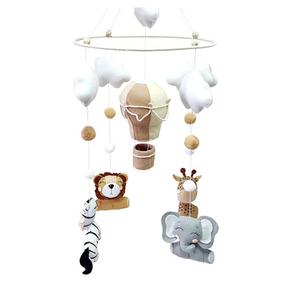 So Cute Safari Hot Air Balloon Mobile