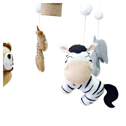 So Cute Safari Hot Air Balloon Mobile
