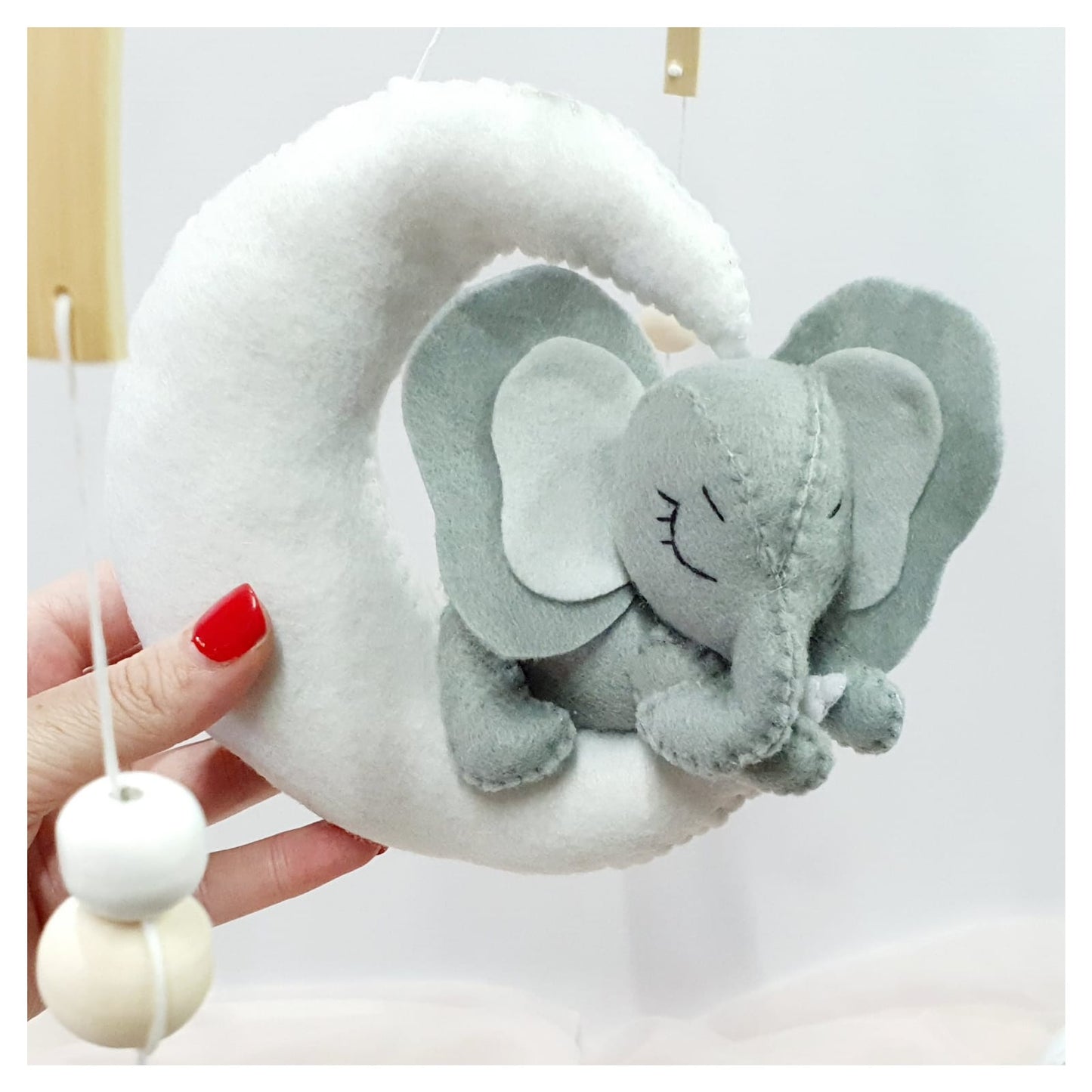 So Cute Elephant Mobile