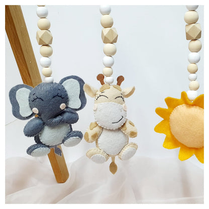 Oh So Cute Safari Dangle Set