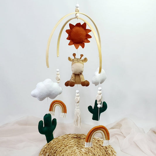 Boho Giraffe Mobile