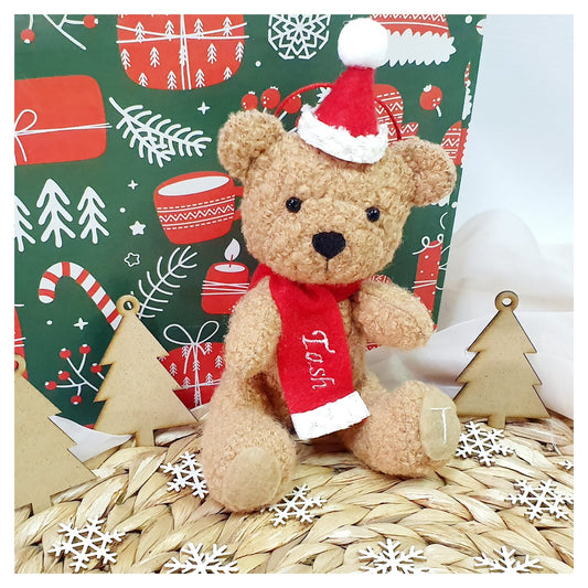 Personalised Christmas Bear