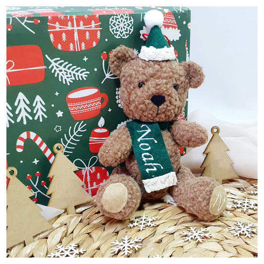 Personalised Christmas Bear