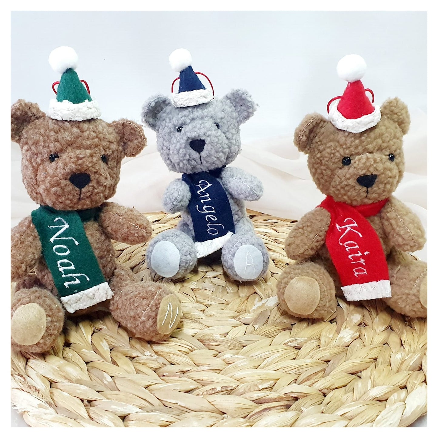 Personalised Christmas Bear