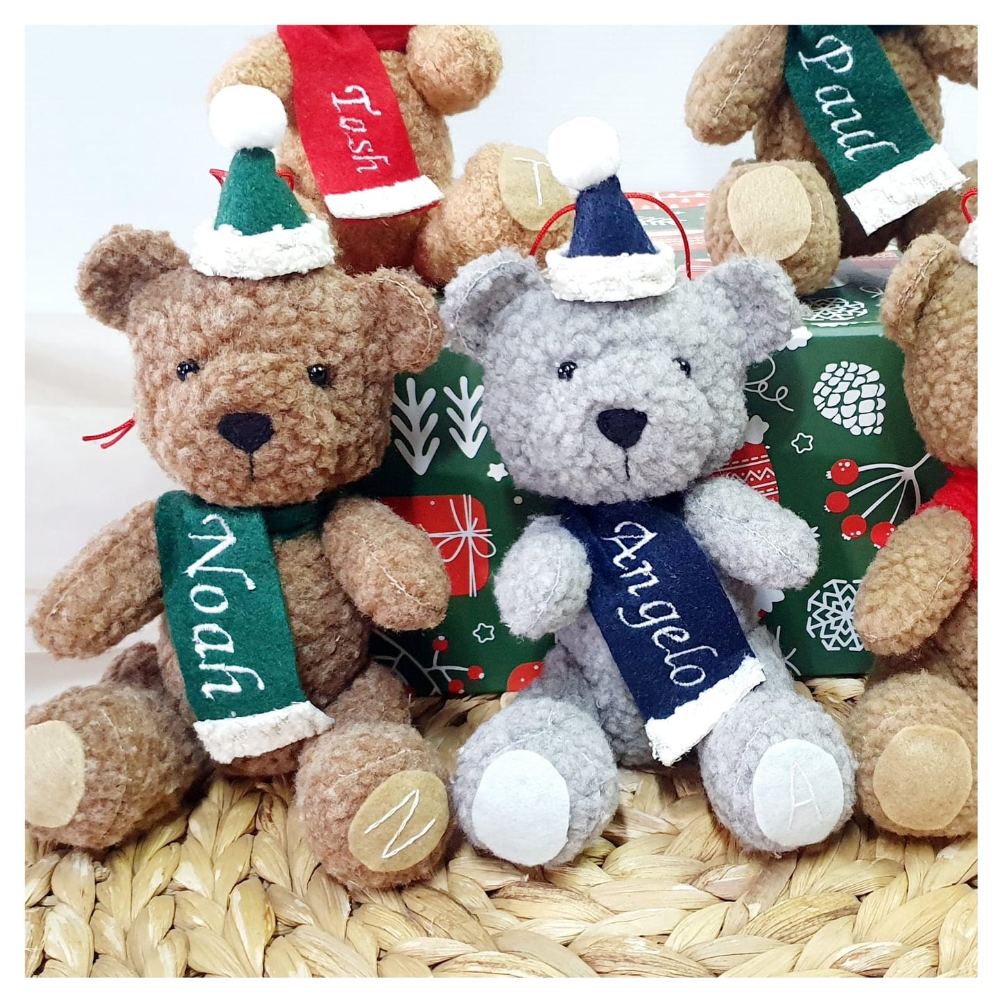 Personalised Christmas Bear