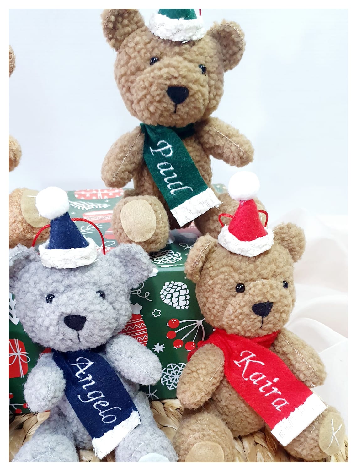 Personalised Christmas Bear