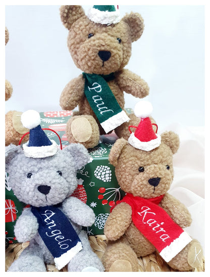 Personalised Christmas Bear