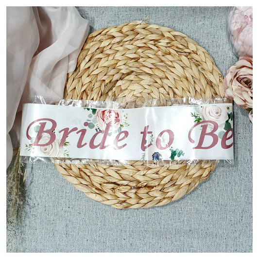 Bridal Party Sash