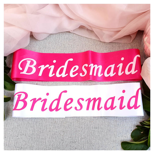 Bridal Party Sash