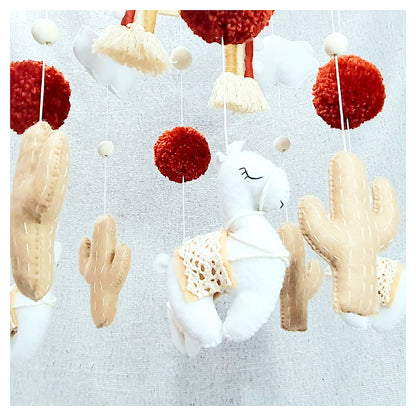 Macrame Boho Lama Mobile