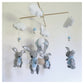 Bunny & Hot Air Balloon Mobile