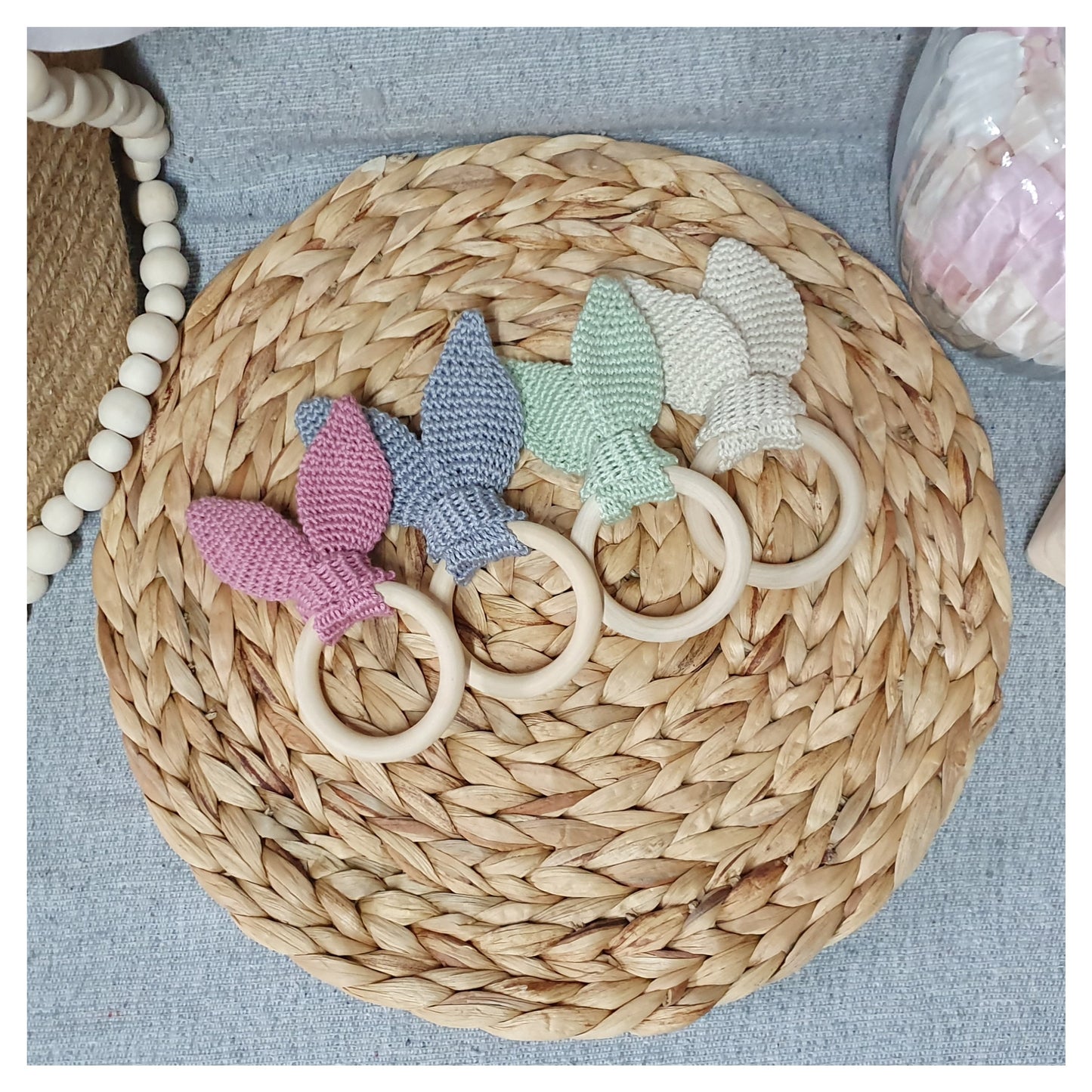 Bunny Teething Ring