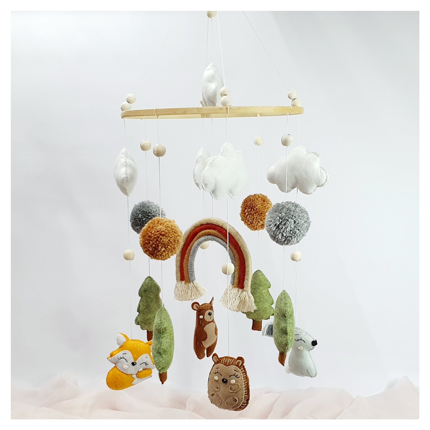Boho Woodlands Mobile