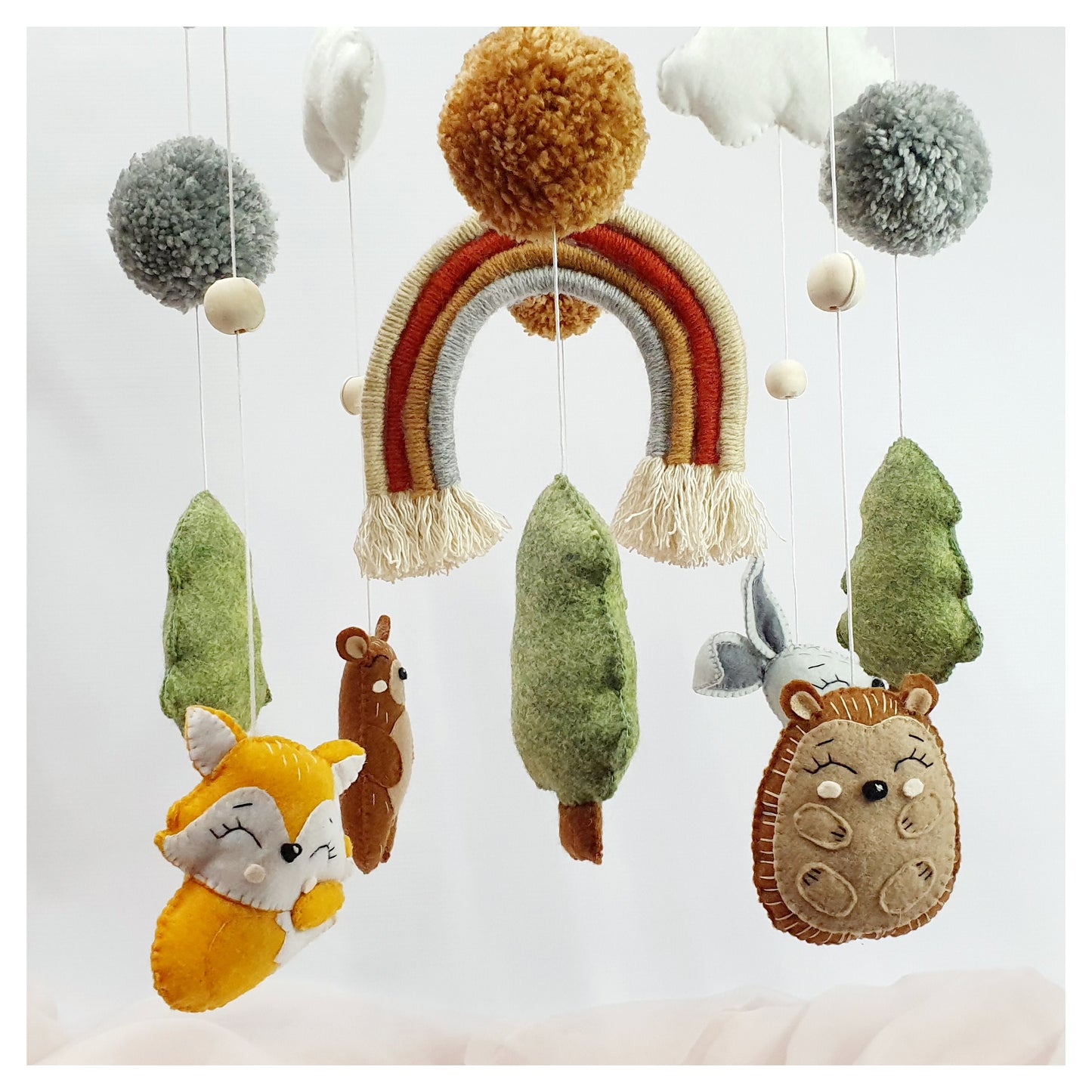 Boho Woodlands Mobile