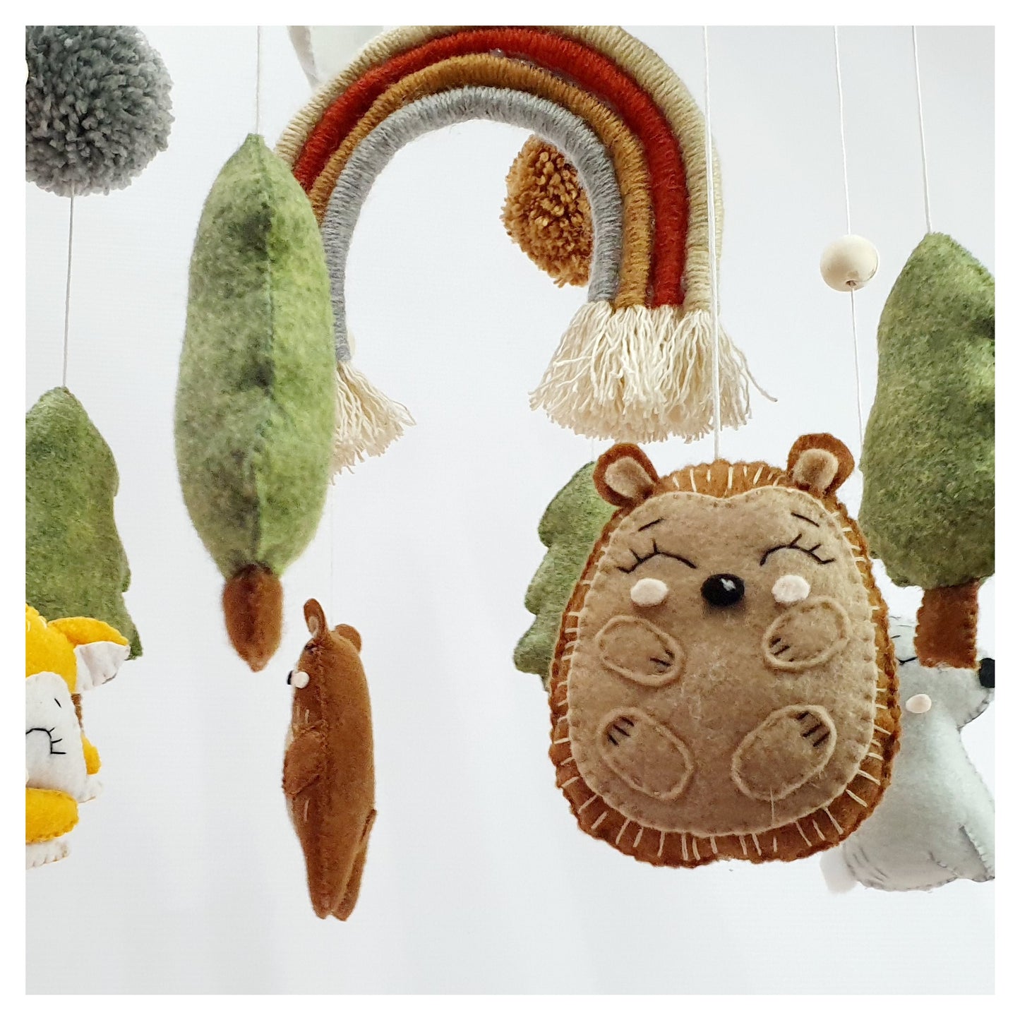 Boho Woodlands Mobile