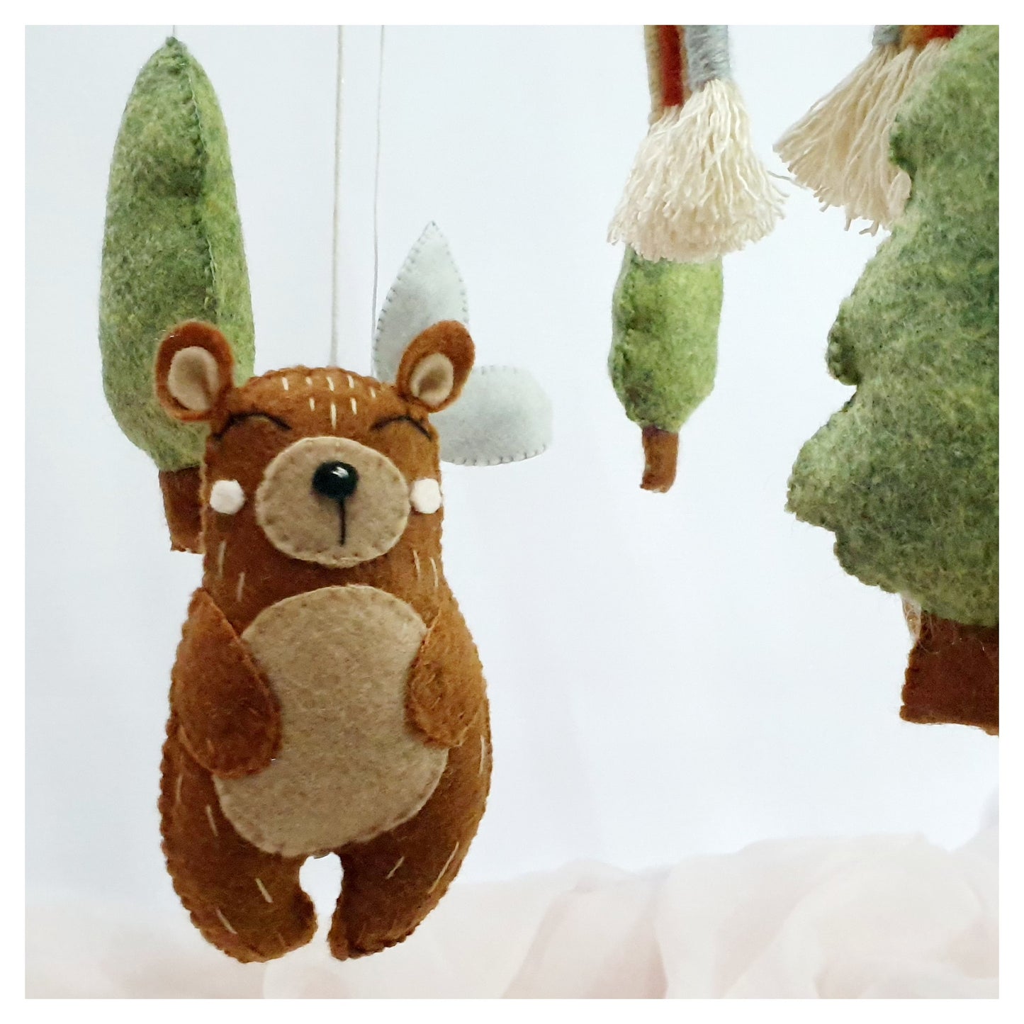 Boho Woodlands Mobile
