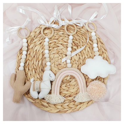 Lama & Pom Pom Dangles