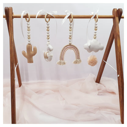 Lama & Pom Pom Dangles