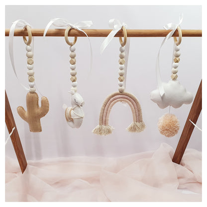 Lama & Pom Pom Dangles
