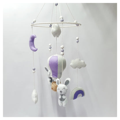 Some Bunny Hot Air Balloon Mobile