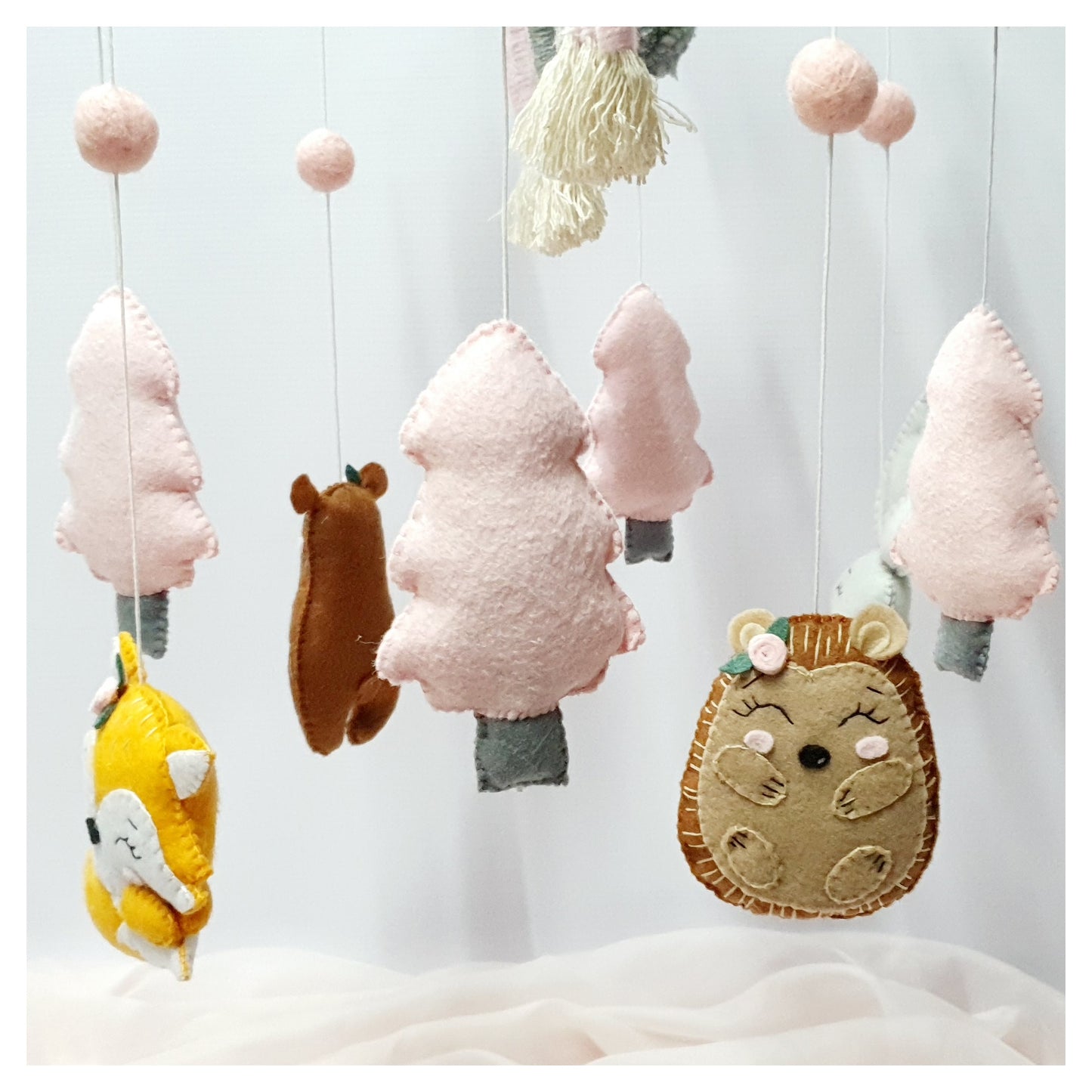 Boho Woodlands Mobile