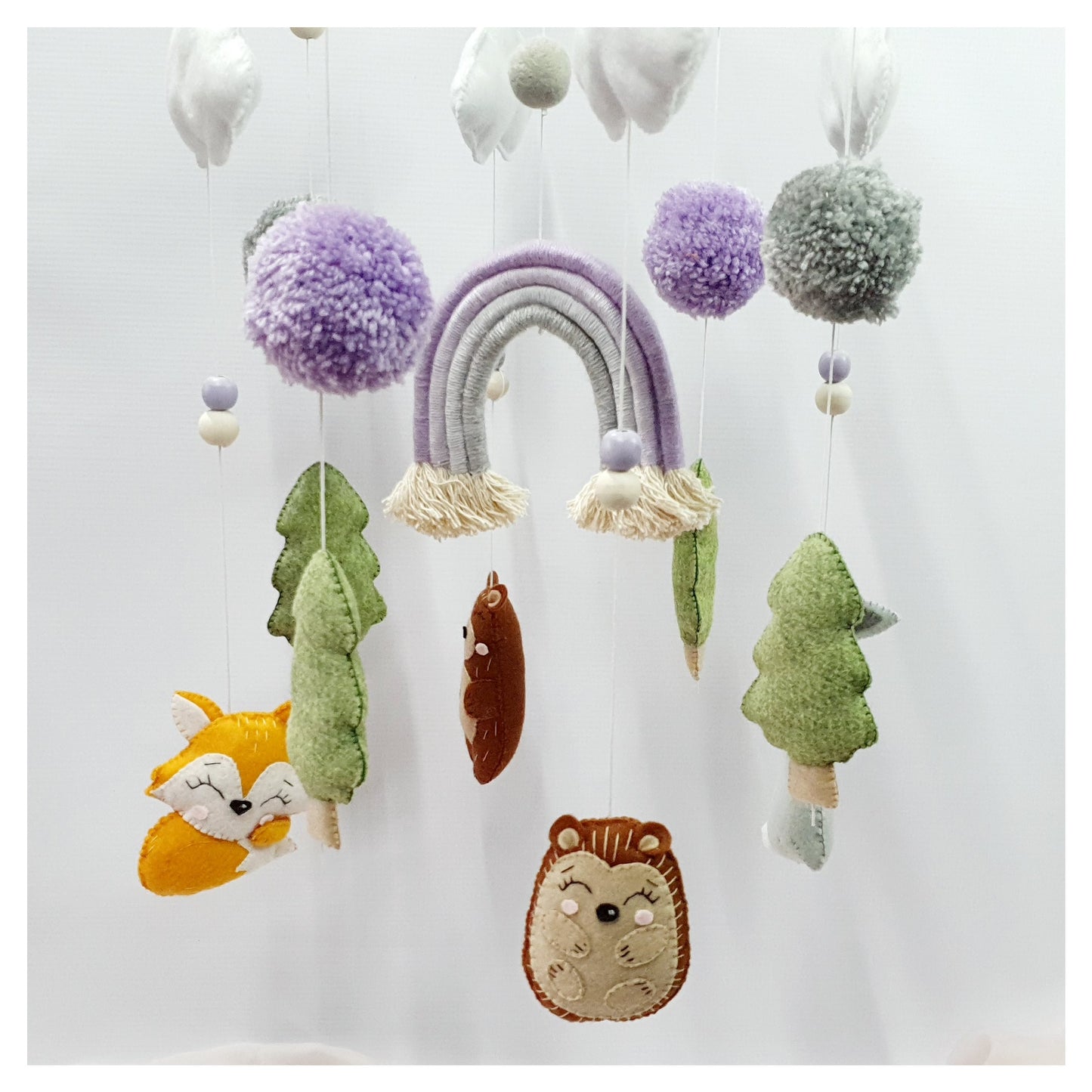 Boho Woodlands Mobile