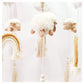 Beaded Boho Sheep Mobile