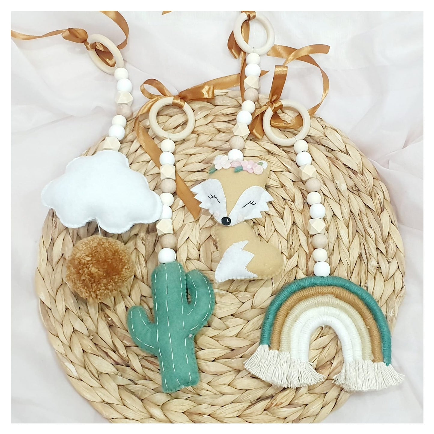Boho Fox Dangle Set