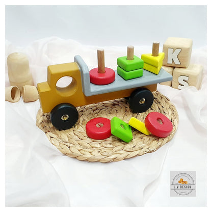 Wooden Toy Truck